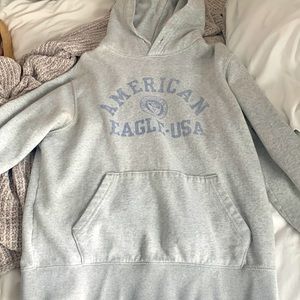 american eagle grey hoodie